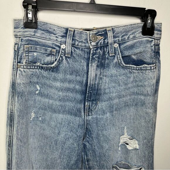 Veronica Beard Dylan High Rise Straight Jeans 25 - Picture 3 of 7